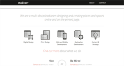 Desktop Screenshot of maker.co.nz