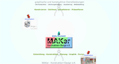 Desktop Screenshot of maker.de